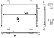 AC 456 000S Kondenzátor klimatizácie Installation guide MAHLE