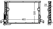 AC 512 000S Kondenzátor klimatizácie Installation guide MAHLE