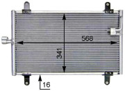 AC 514 000S Kondenzátor klimatizácie Installation guide MAHLE