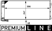 AC 669 000P Kondenzátor klimatizácie PREMIUM LINE MAHLE