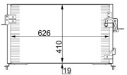 AC 676 000S Kondenzátor klimatizácie Installation guide MAHLE