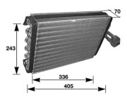 AE 36 000S Výparník klimatizácie Installation guide MAHLE