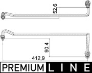 AHX 4 000P Olejová hadica PREMIUM LINE MAHLE