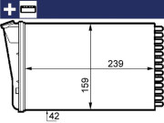 AH 155 000S Výmenník tepla vnútorného kúrenia Installation guide MAHLE