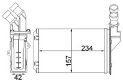 AH 217 000S Výmenník tepla vnútorného kúrenia Installation guide MAHLE