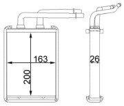 AH 221 000S Výmenník tepla vnútorného kúrenia Installation guide MAHLE