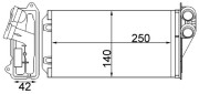 AH 245 000S Výmenník tepla vnútorného kúrenia Installation guide MAHLE