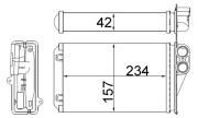 AH 248 000S Výmenník tepla vnútorného kúrenia Installation guide MAHLE