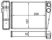 AH 263 000S Výmenník tepla vnútorného kúrenia Installation guide MAHLE