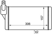 AH 47 000S Výmenník tepla vnútorného kúrenia Installation guide MAHLE