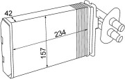 AH 69 000S Výmenník tepla vnútorného kúrenia Installation guide MAHLE