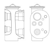 AVE 4 000S Expanzný ventil klimatizácie Installation guide MAHLE