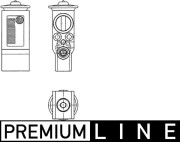 AVE 62 000P Expanzný ventil klimatizácie PREMIUM LINE MAHLE