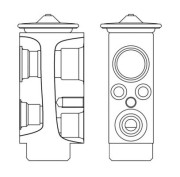 AVE 6 000S Expanzný ventil klimatizácie Installation guide MAHLE