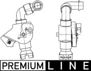 AVS 3 000P Regulačný ventil chladenia PREMIUM LINE MAHLE
