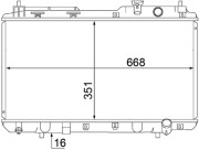 CR 1457 000S Chladič motora Installation guide MAHLE