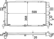 CR 1687 000S Chladič motora Installation guide MAHLE