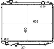 CR 1746 000S Chladič motora Installation guide MAHLE