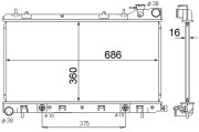 CR 1874 000S Chladič motora Installation guide MAHLE