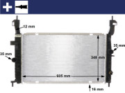 CR 2120 000S Chladič motora Installation guide MAHLE