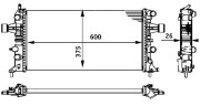 CR 237 000S Chladič motora Installation guide MAHLE