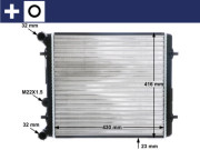 CR 367 000S Chladič motora Installation guide MAHLE