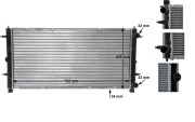 CR 398 000S Chladič motora Installation guide MAHLE