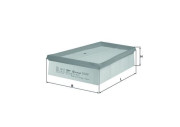 LX 957/2 Vzduchový filter MAHLE