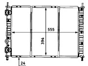 CR 525 000S Chladič motora Installation guide MAHLE