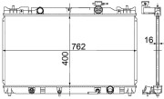 CR 742 000S Chladič motora Installation guide MAHLE