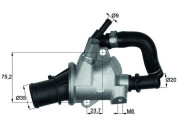 TI 146 88 Termostat chladenia Installation guide MAHLE