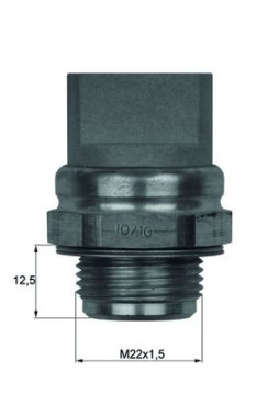 TSW 31 Teplotný spínač ventilátora chladenia Installation guide MAHLE