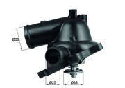 TM 23 95 Termostat chladenia Installation guide MAHLE