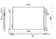 AC 670 000S Kondenzátor klimatizácie Installation guide MAHLE