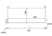 AC 884 000S Kondenzátor klimatizácie Installation guide MAHLE