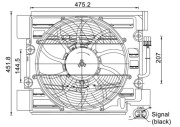 ACF 24 000S Ventilátor kondenzátora klimatizácie Installation guide MAHLE