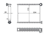 AH 269 000S Výmenník tepla vnútorného kúrenia Installation guide MAHLE