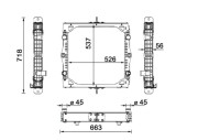 CR 114 000S Chladič motora Installation guide MAHLE