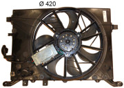 CFF 376 000S Ventilátor chladenia motora Installation guide MAHLE