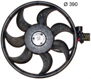 CFF 381 000S Ventilátor chladenia motora Installation guide MAHLE