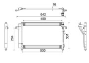 AC 679 000S Kondenzátor klimatizácie Installation guide MAHLE