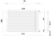 AC 915 000S Kondenzátor klimatizácie Installation guide MAHLE