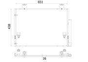 AC 929 000S Kondenzátor klimatizácie Installation guide MAHLE