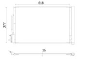 AC 955 000S Kondenzátor klimatizácie Installation guide MAHLE