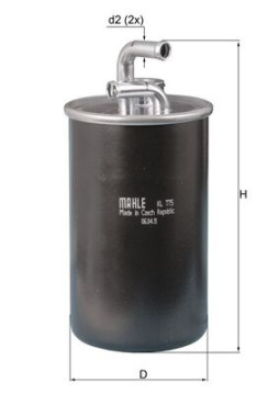 KL 775 Palivový filter MAHLE