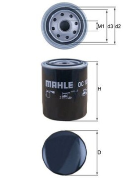 OC 105 Olejový filter MAHLE