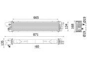 CI 664 000P Chladič plniaceho vzduchu PREMIUM LINE MAHLE