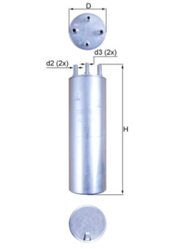 KL 229/11 Palivový filter MAHLE