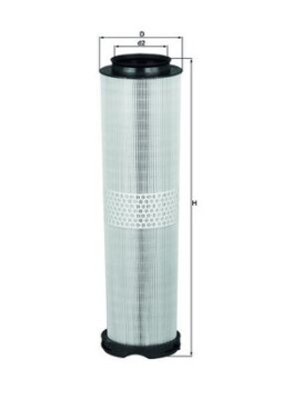LX 816/5 Vzduchový filter MAHLE