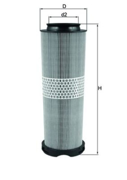 LX 1020 Vzduchový filter MAHLE